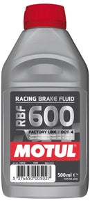MOTUL 500ML DOT 4 600 RACING BRAKE FLUID