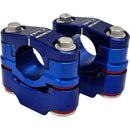 APEX SHERCO/KTM/HUSQVRNA/GAS GAS/BETA BLUE ANTI VIBRATION BAR MOUNTS