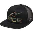 ALPINESTARS RIDE 4.0 BLACK CAMO TRUCKER HAT