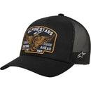 ALPINESTARS HERITAGE PATCH BLACK TRUCKER HAT