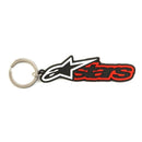ALPINESTARS BLAZE BLACK, RED & WHITE KEYRING