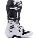 ALPINESTARS 2024 TECH 7 WHITE & BLACK BOOTS