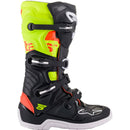 ALPINESTARS 2024 TECH 5 BLACK, RED & FLURO BOOTS