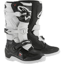 ALPINESTARS 2024 TECH 7S BLACK & WHITE KIDS BOOTS