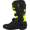 ALPINESTARS TECH 7S BLACK & FLURO YELLOW KIDS BOOTS