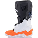 ALPINESTARS TECH 7S BLACK , WHITE & ORANGE KIDS BOOTS