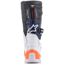 ALPINESTARS TECH 7S BLACK , WHITE & ORANGE KIDS BOOTS