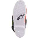 ALPINESTARS TECH 7S GREY, FLURO YELLOW & RED BOOTS
