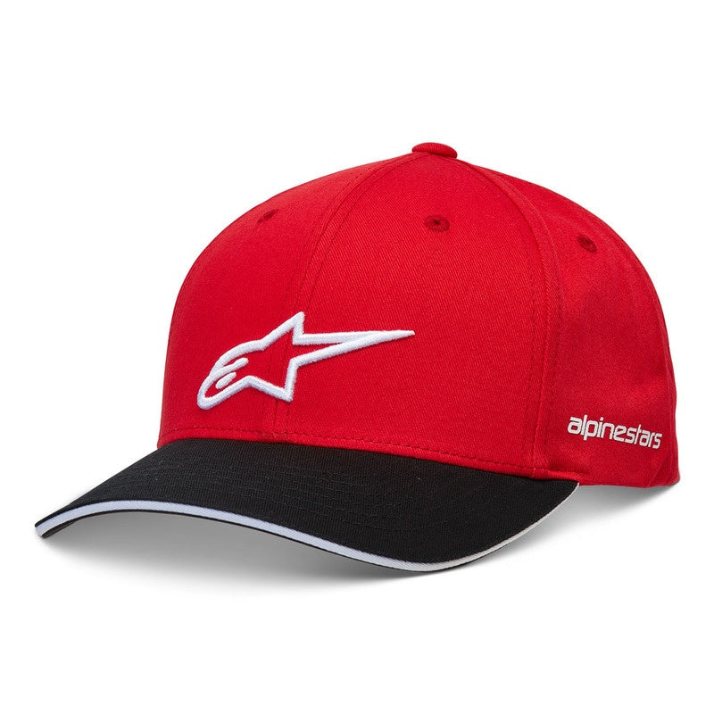 ALPINESTARS ROSTRUM RED & BLACK HAT