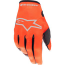 ALPINESTARS 2023 RADAR HOT ORANGE & BLACK KIDS GLOVES