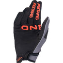 ALPINESTARS 2023 RADAR MAGNET & NEON RED KIDS GLOVES