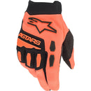 ALPINESTARS 2025 FULL BORE ORANGE & BLACK KIDS GLOVES