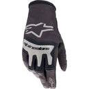 ALPINESTARS 2023 TECHSTAR BLACK & SILVER GLOVES