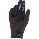 ALPINESTARS 2023 TECHSTAR BLACK & SILVER GLOVES