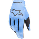 ALPINESTARS 2024 RADAR LIGHT BLUE & BLACK GLOVES