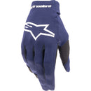 ALPINESTARS 2026 RADAR NIGHT NAVY & WHITE GLOVES