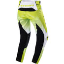 ALPINESTARS 2023 YOUTH RACER PUSH FLURO YELLOW & WHITE PANTS