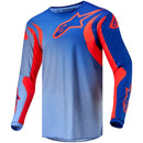 ALPINESTARS 2024 FLUID LUCENT BLUE RAM & HOT ORANGE JERSEY