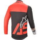 ALPINESTARS 2021 RACER COMPASS ANTHRACITE / FLURO RED JERSEY