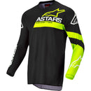 ALPINESTARS 2022 RACER CHASER BLACK & FLURO YELLOW KIDS JERSEY