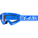 BLUR B-ZERO BLUE KIDS GOGGLES WITH CLEAR LENS
