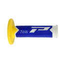 PROGRIP 788 WHITE, BLUE & YELLOW TRIPLE DENSITY GRIPS