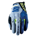 FIVE E2 ENDURO GREY, FLURO YELLOW & NAVY GLOVES