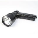 WHITES HANDHELD RECHARGEABLE CREE LED SPOTLIGHT 5" LENS