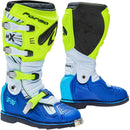 FORMA NEON FLO YELLOW, WHITE & BLUE TERRAIN TX BOOTS