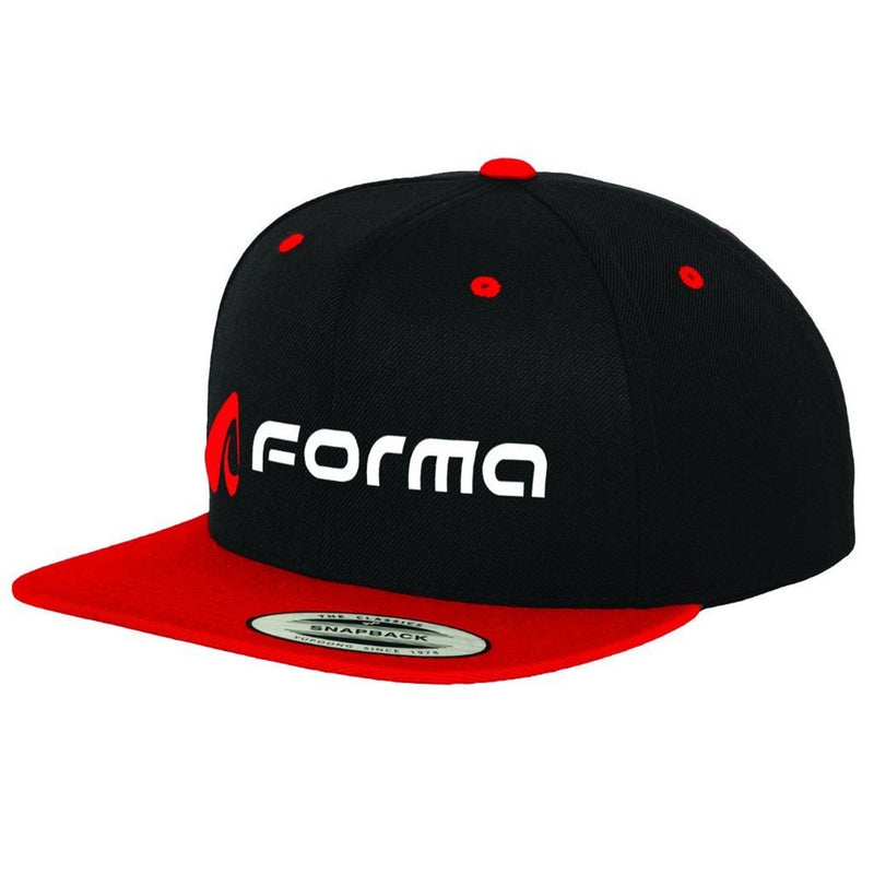 FORMA BLACK & RED SNAPBACK HAT