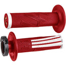 ODI RED & WHITE V2 EMIG PRO LOCK ON GRIPS