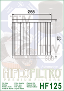 HIFLOFILTRO - OIL FILTER HF125