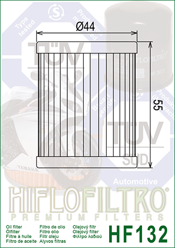HIFLOFILTRO - OIL FILTER HF132