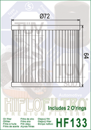 HIFLOFILTRO - OIL FILTER HF133