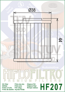 HIFLOFILTRO - OIL FILTER HF207