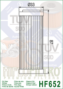 HIFLOFILTRO - OIL FILTER HF652