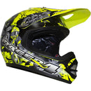 RXT RACER 4 FLURO YELLOW KIDS HELMET