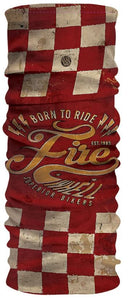 HEADSOX FLEXIBLE HEADWEAR - BORN TO RIDE RED