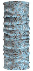 HEADSOX FLEXIBLE HEADWEAR - PAISLEY BLUE