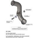 LEO VINCE CAT ELIMINATOR (LINK PIPE) FOR CF MOTO 800 MT SPORT, TOURING & EXPLORE