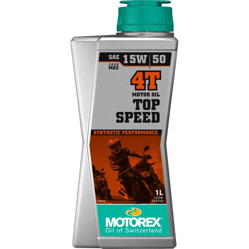 MOTOREX TOP SPEED 15W50 4T MOTOR OIL - 1L