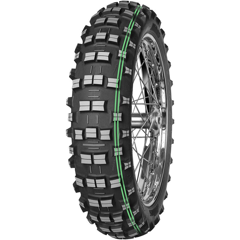 MITAS TERRAFORCE EF  SUPER LIGHT 140/80-18 70MM GREEN STRIPE DOT