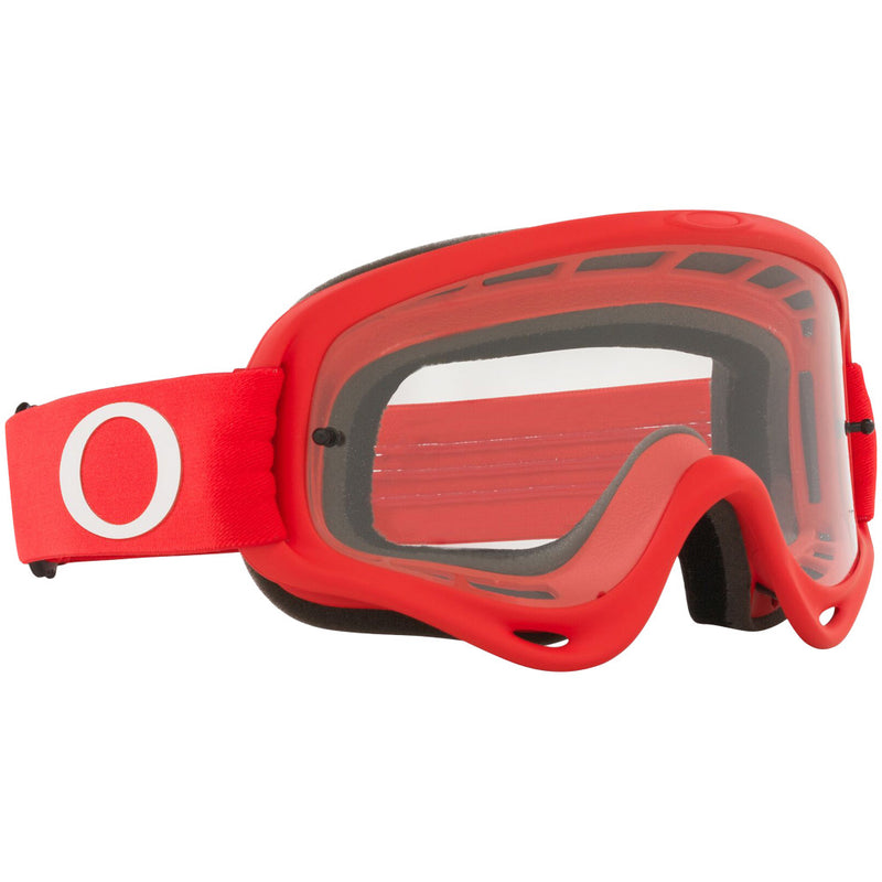 OAKLEY O-FRAME RED GOGGLES WITH CLEAR LENS