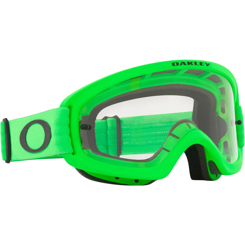 OAKLEY O-FRAME 2.0 XS PRO GREEN GOGGLES WITH HI IMPACT CLEAR LENS
