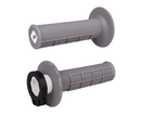 ODI GREY V2 MX HALF WAFFLE SOFT LOCK ON GRIPS
