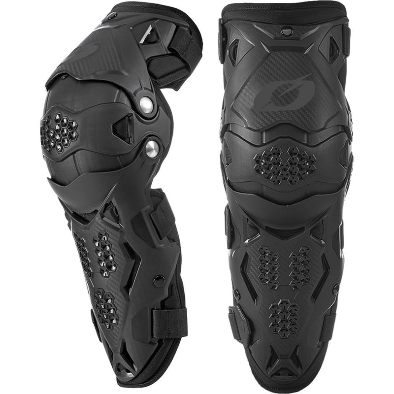 ONEAL PRO IV BLACK KNEE GUARDS