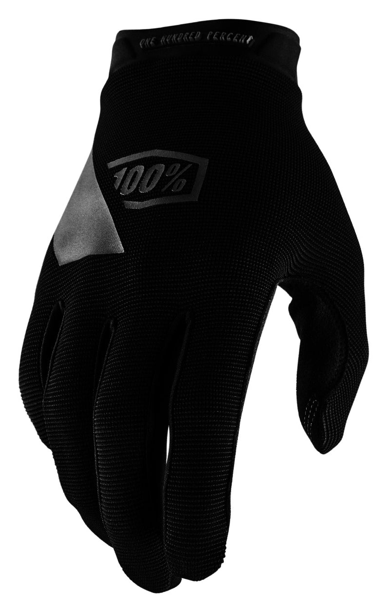 100% Ridecamp Black Youth Gloves
