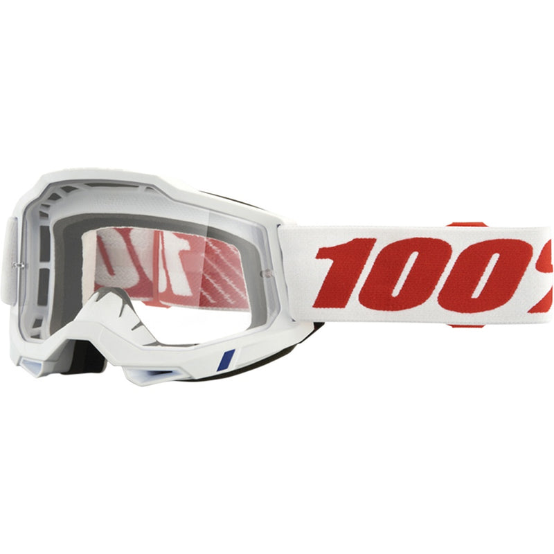 100% ACCURI 2 PURE GOGGLES WITH CLEAR LENS