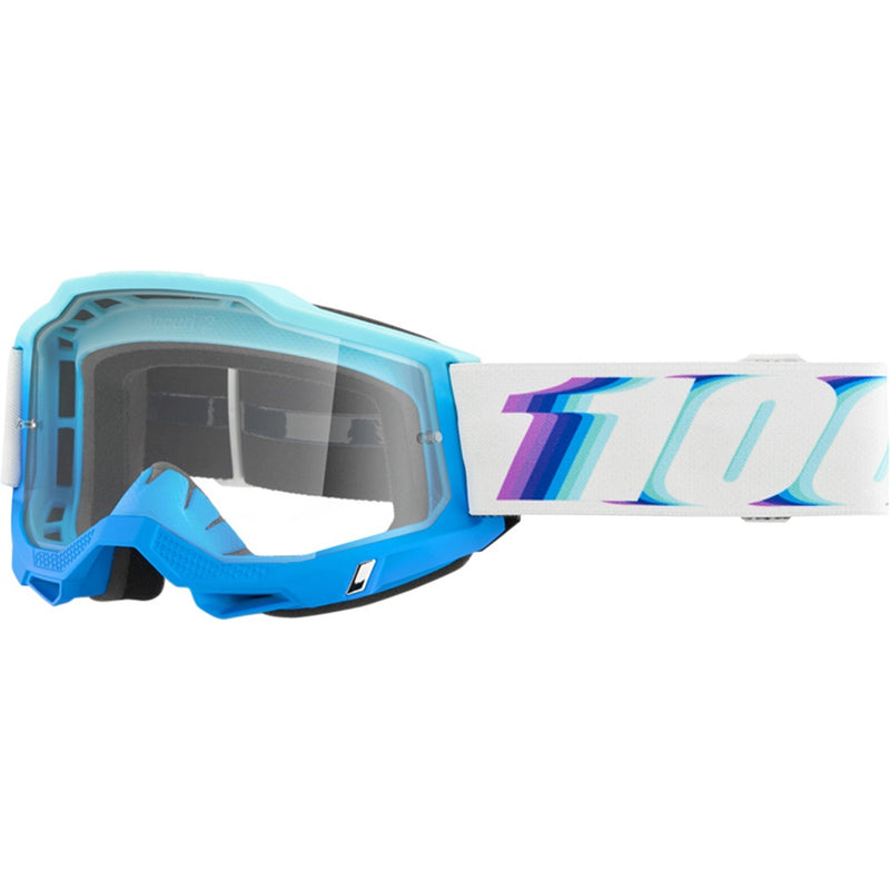 100% ACCURI 2 STAMINO GOGGLES WITH CLEAR LENS