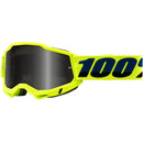 100% ACCURI 2 YELLOW SAND GOGGLES WITH SMOKE LENS